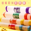 Wholesale a4 color subject classification mesh file bags, transparent mesh bags, student hand-held book bags, storage zipper bags details Picture